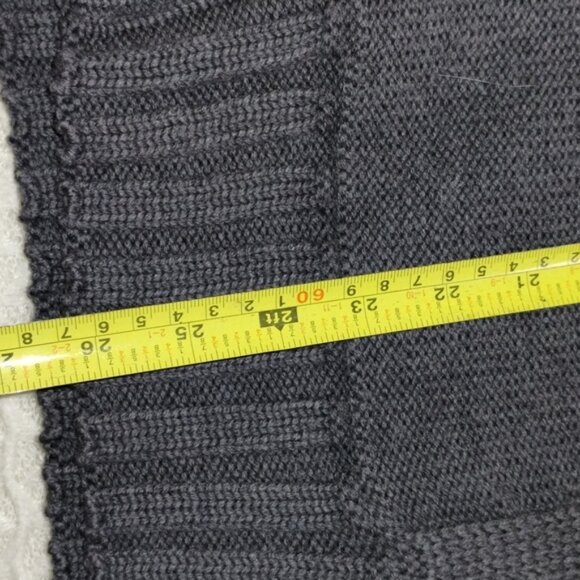 Phil Petter grey wool cardigan size M - Picture 5 of 7